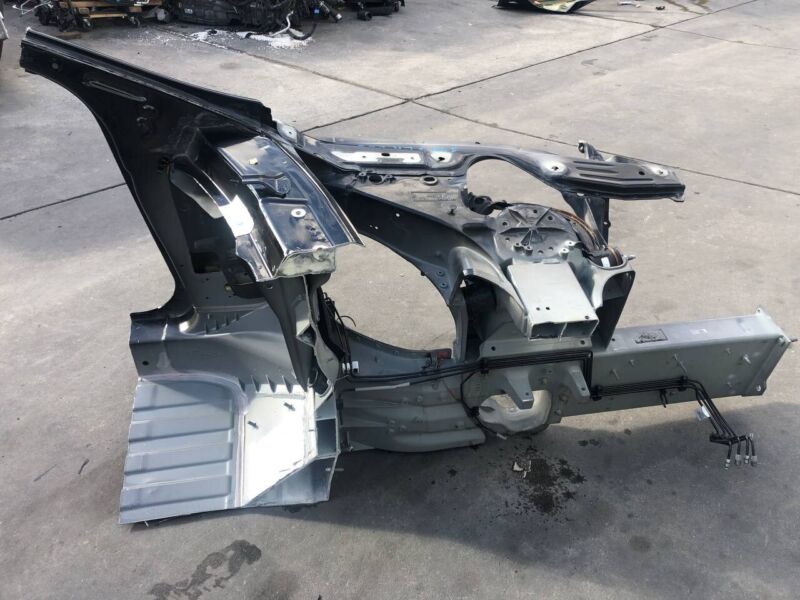 2012-2015 Tesla Model S Front Left Body Quarter Panel Fender Apron Frame Cut Out