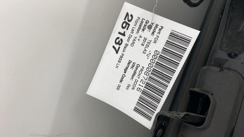 ⭕ 2017-2020 Tesla Model 3 Front Driver Side Door Shell Panel Left Blac