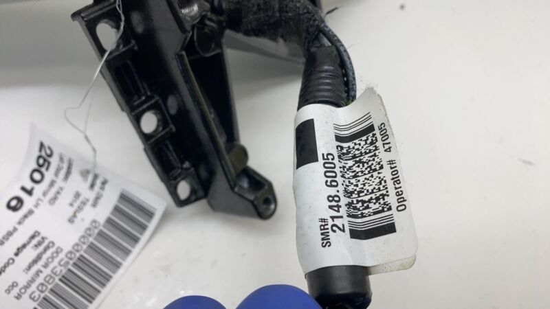 1041317 00 A 2012-2015 Tesla Model S Driver Exterior Rear View Door Mirror Left LH Black PBSB