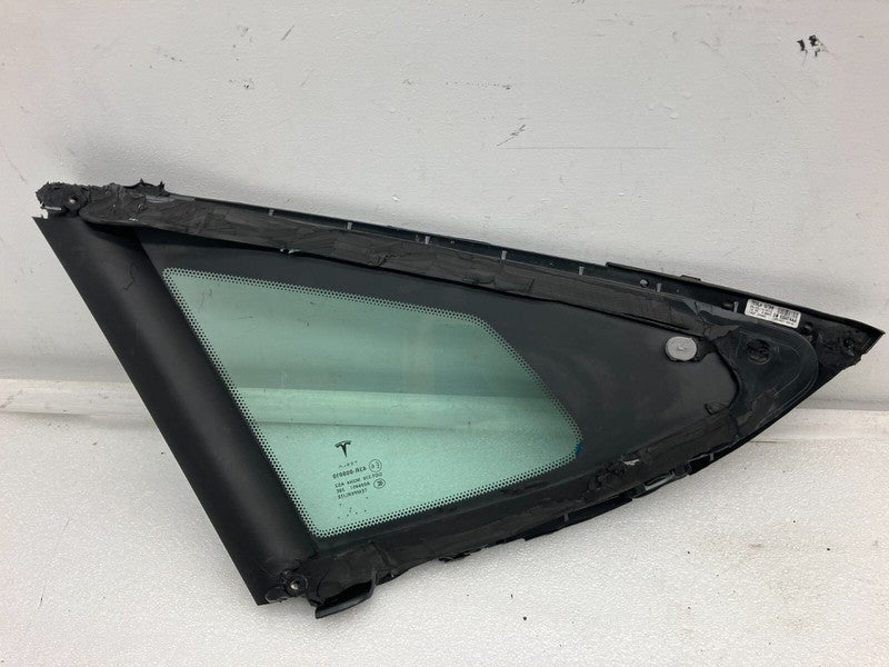 E6 43R-008010 ⭕ 16-20 Tesla Model S Rear Passenger Side Quarter Fixed Glass Right 1051821-99-A