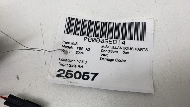1856706N1D ⭕ 24-25 Tesla Model 3 M3 Front Right 1st Row Seat Belt & Retractor 1856706-N1-D