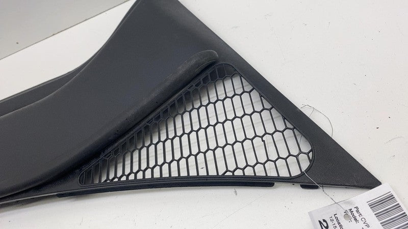 ⭕12-15 Model S Rear Underhood Apron Windshield Cowl Vent Cover Trim 10