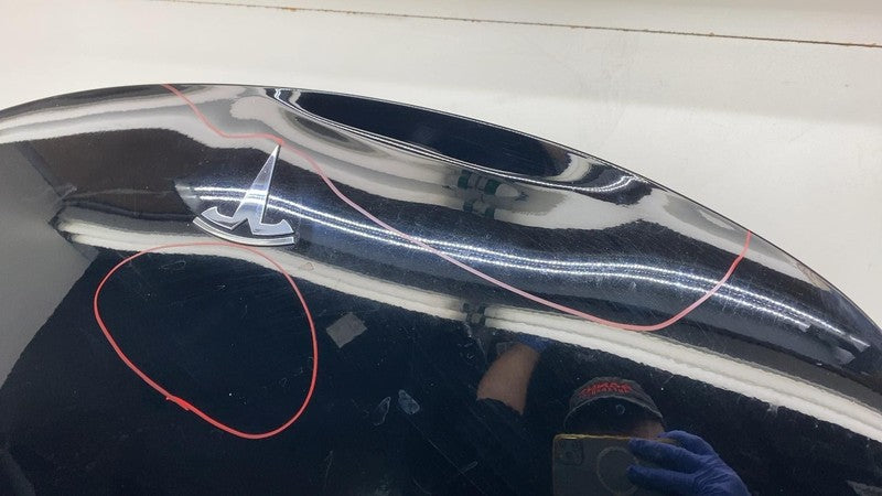 ⭕ 17-23 Tesla Model 3 M3 Front Hood Bonnet Shell Panel Cover Black PBS