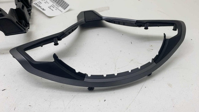 ⭕ 16-20 Tesla Model X Media Screen & Steering Wheel Trim Bezel Assy 10