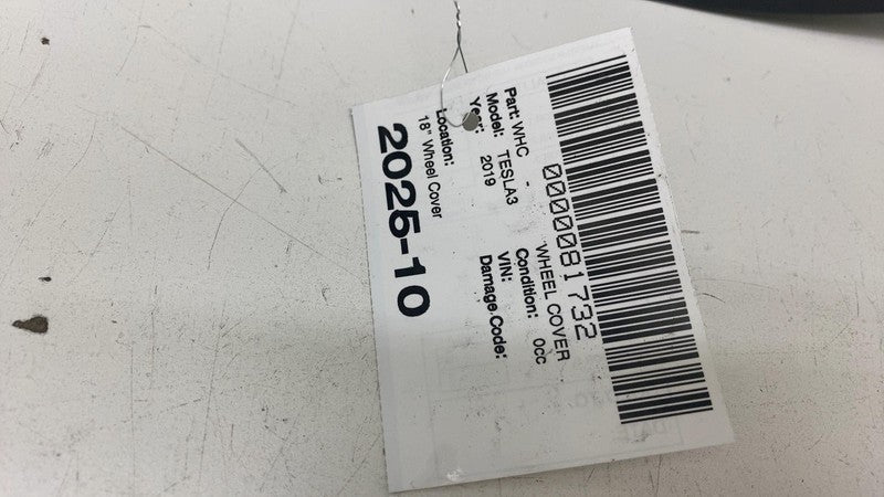 1044231-B ⭕ 2017-2020 Tesla Model 3 Wheel Rim Cover Aero Center Cap 18" inch 1044231-B