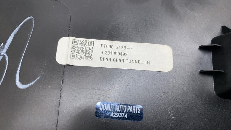 PT00012125E ⭕ 2022-2024 Rivian R1T Rear Left Cargo Gear Tunnel Trim Panel Cover PT00012125-E