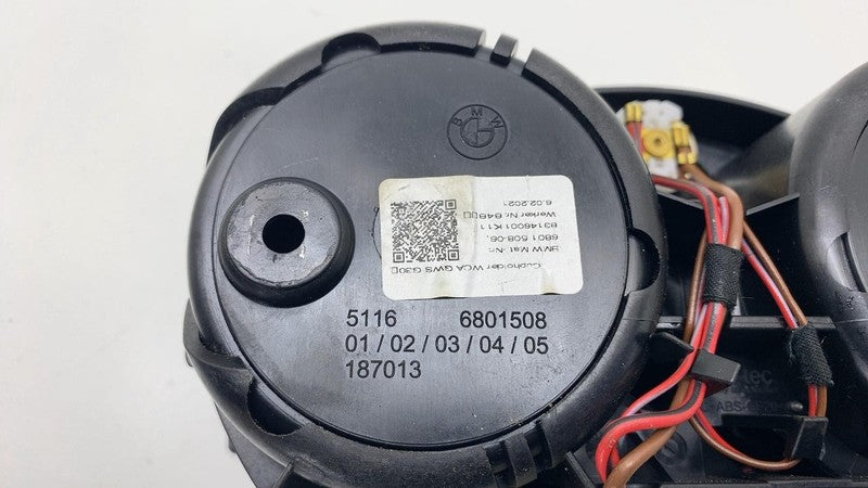 51166801508 2017-2023 BMW 530e G30 Front Center Console Dual Drink Cup Holder Tray Panel OEM