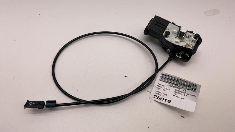 600891100E 2021-2024 Tesla Model S Rear Driver Side Door Lock Latch Actuator w/ Cable Left
