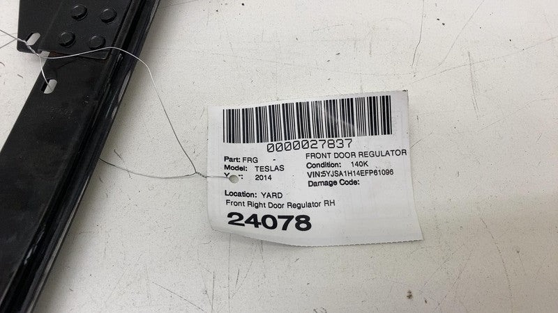 ⭕ 2012-2020 Tesla Model S Front Right Door Window Regulator & Motor 60