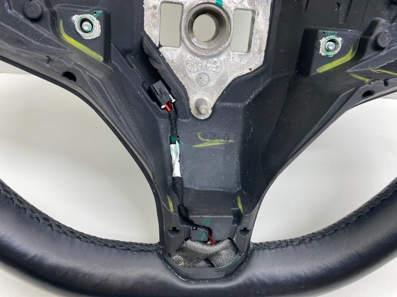 ⭕ 2012-2020 Tesla Model S MS Driver Steering Wheel Black Assembly 1036