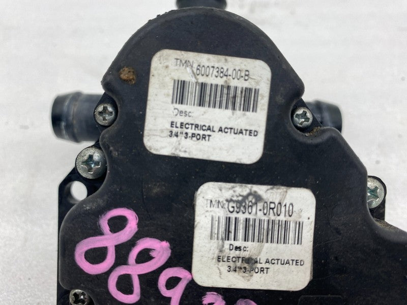 6007384 00 B ⭕12-20 Model S 3-Way Port Coolant Valve Electric Actuator 3/4" inch 6007384-00-B