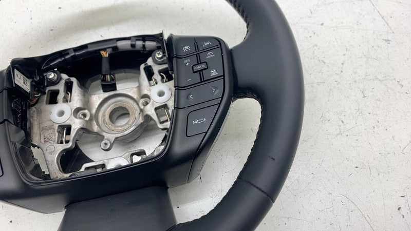 ⭕ 2023 2024 Toyota Prius Steering Wheel Leather Black FB20 w/ Control Switches