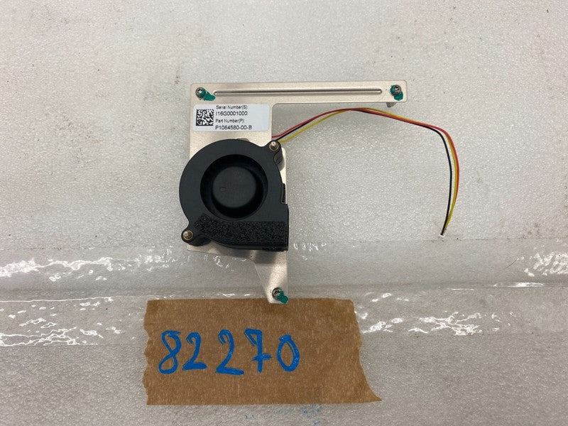 1064580 00 B ⭕ 12-20 Model S Media Control Unit Cooling Fan Blower & Bracket 5V 1064580-00-B
