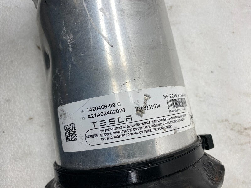 ⭕ 21-25 Model S MS Rear Right Air Suspension Module Shock Absorber 142