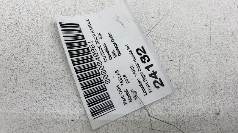 2016-2020 Tesla Model S Front Side Exterior Door Handle Outer Right 11