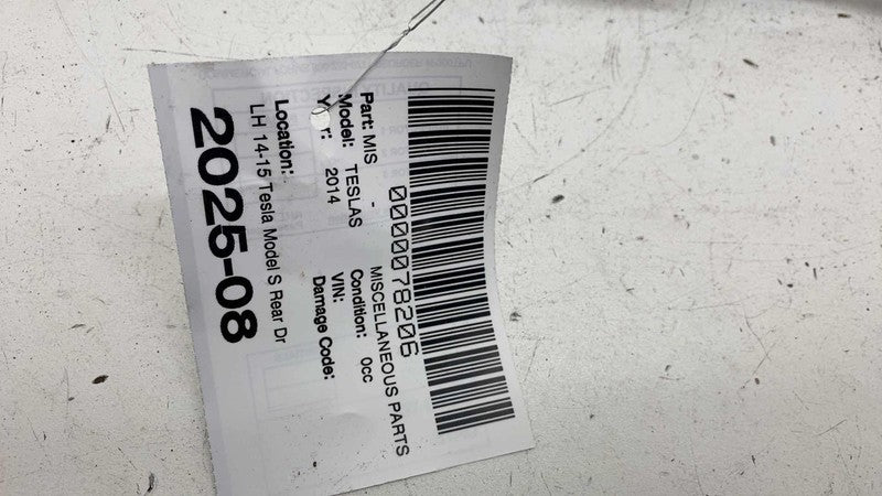 ⭕ 14-15 Tesla Model S Rear Left Door Wiring Harness Cable Wire Loom 10