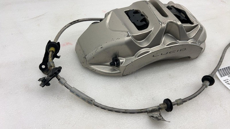 ⭕ 2022-2024 Lucid Air Front Left Driver Side Brake Caliper w/ Hose Line Assembly