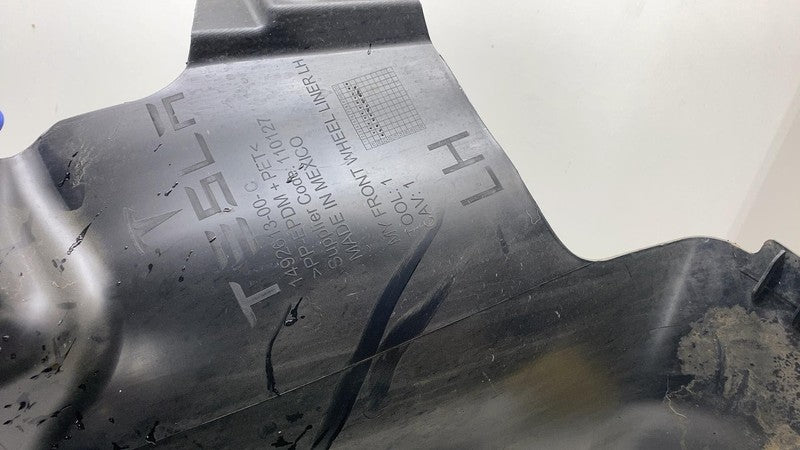 149261300C ⭕ 20-24 Tesla Model Y Front Left Wheel Fender Liner Splash Guard LH 1492613-00-C