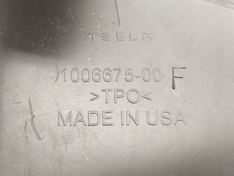 1006675 00 F 12-20 Model S Rear Left & Right Trunk Lid Liftgate Trim Space Cover 1006675-00-F