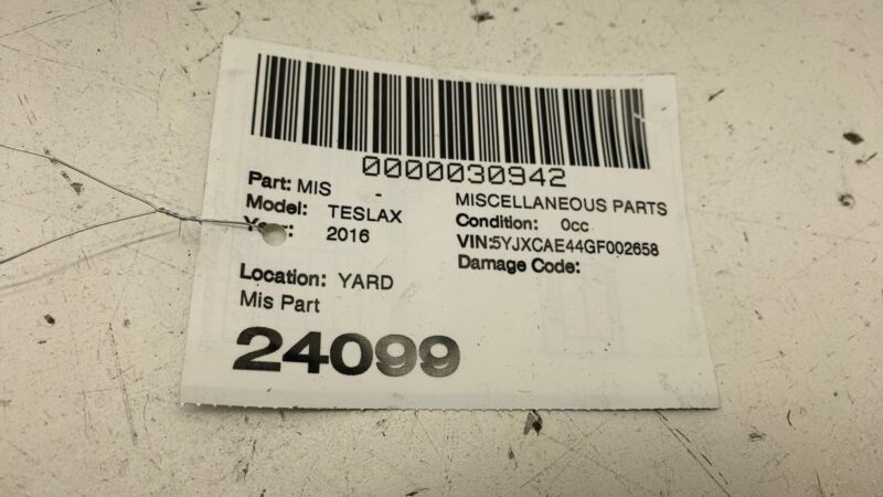 2016-2023 Tesla Model X Rear Left or Right Secondary Falcon Door Lift Gas Strut