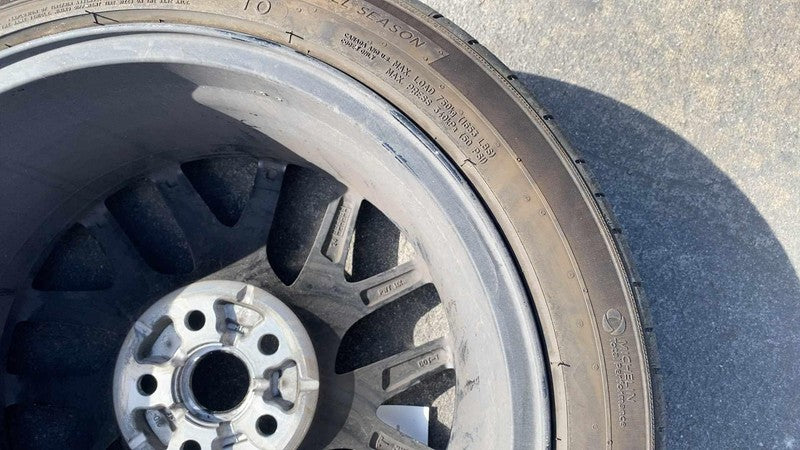 134422900B ⭕ 24 25 Model 3 Wheel Rim 18x8.5J +38MM w/ Michelin Tire 235/45R18 1344229-00-B
