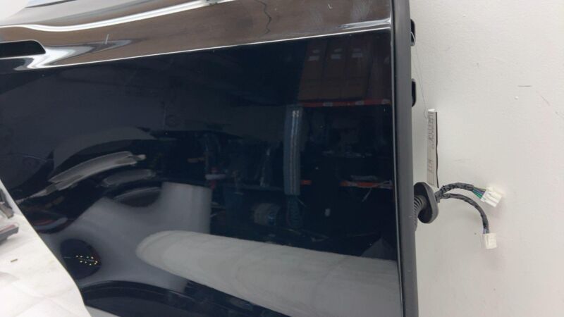 2012-2015 Tesla Model S Rear Passenger Side Door Shell Panel Right Black - PBSB
