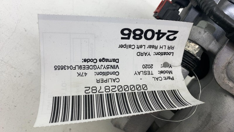 ⭕ 2020-2024 Tesla Model Y Rear Left Caliper w/ Brake Line Hose BASE 10