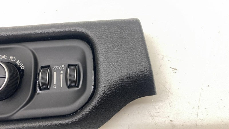 68156061AD ⭕ 2025 Ram 1500 Dash Automatic Headlight Lamp Switch Control w/ Trim Bezel Black