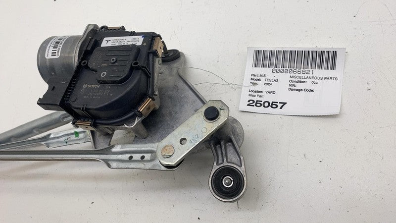 187849300A ⭕ 24-25 Tesla Model 3 Front Windshield Wiper Motor Linkage Module 1878493-00-A