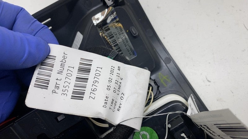 PT00001314X ⭕ 2022 Rivian R1T Overhead Dome Light Hazard Button Switch Panel PT00001314-X