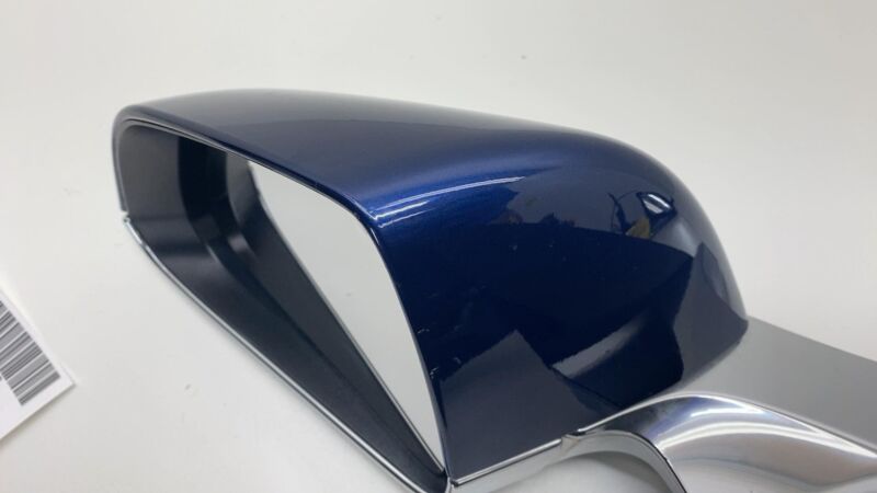 ⭕ 2017-2020 Tesla Model 3 Front Left Exterior Rear View Door Mirror LH Blue PPSB