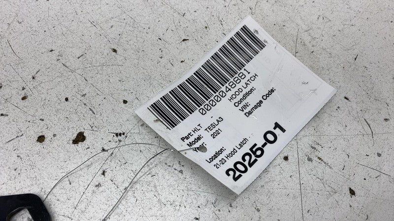 ⭕ 2021-2023 Model 3 Hood Latch Double Pull Single Actuator w/ Cable 15