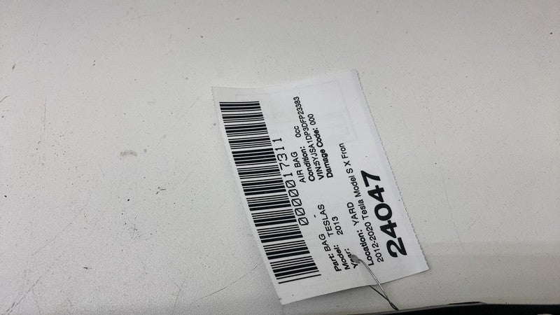 ⭕ 2012-2015 Tesla Model S MS Passenger, Driver Knee Airbag LH & RH 100