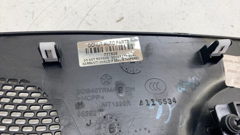 6DB40DX9AE ⭕ 17-25 Chrysler Pacifica Rear Right Quarter Trim Bolster Cover Panel 6DB40DX9AE