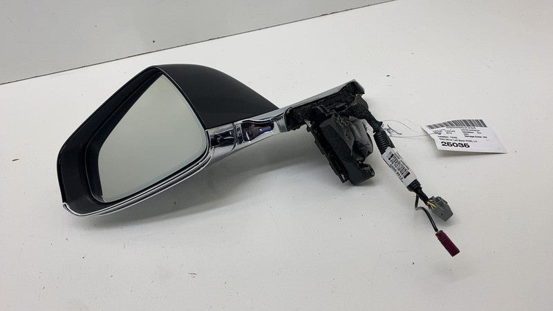 1041317-00-A ⭕ 12-15 Model S Front Left Exterior View Door Mirror Black - PMBL 1041317-00-A