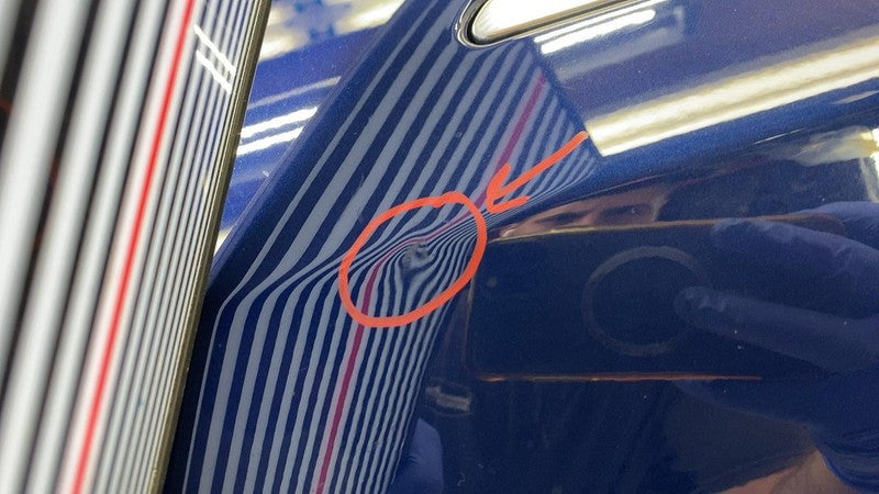 1096620-00-H ⭕ 2017-2020 Tesla Model 3 M3 Front Driver Side Door Shell Panel Left Blue PPSB