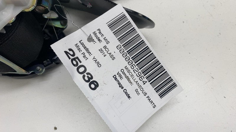 0589-P1-000249 ⭕ 2014-2015 Mercedes-Benz B Electric Drive Front Left Seatbelt & Retractor Assy
