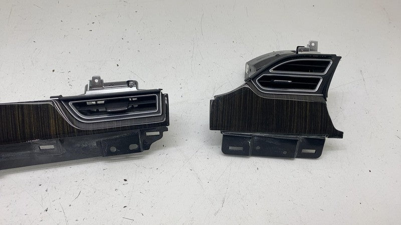 ⭕12-15 Model S SET of Dash A/C Air Vent Outlet Dashboard Trim Panel 10