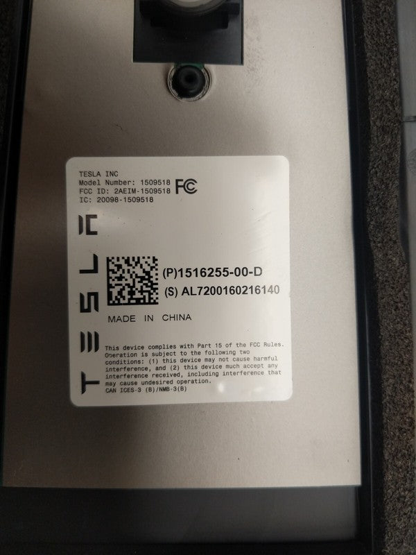 1494240 00 A ⭕ 20-23 Model Y Left Exterior B-Pillar Applique Trim w/ Camera LH 1506885-00-G