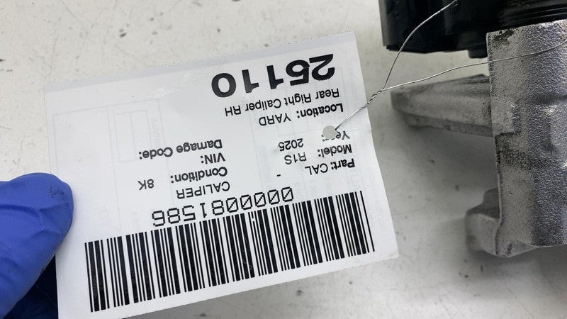 PT00030004-C ⭕ 24-25 Rivian R1S Rear Passenger Side Caliper w/ Brake Line Right PT00030004-C