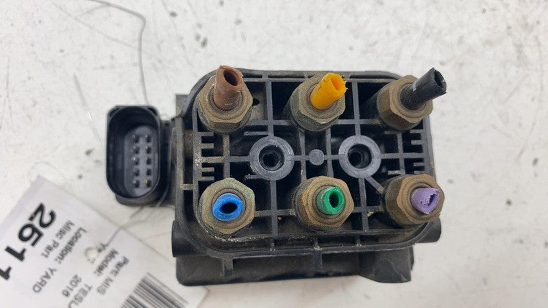 ⭕ 2012-2015 Tesla Model S Air Suspension Compressor Valve Manifold 15-