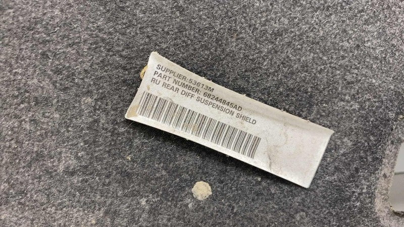 68244845AD ⭕ 17-25 Chrysler Pacifica Rear Underbody Splash Shield Diffuser Panel 68244845AD