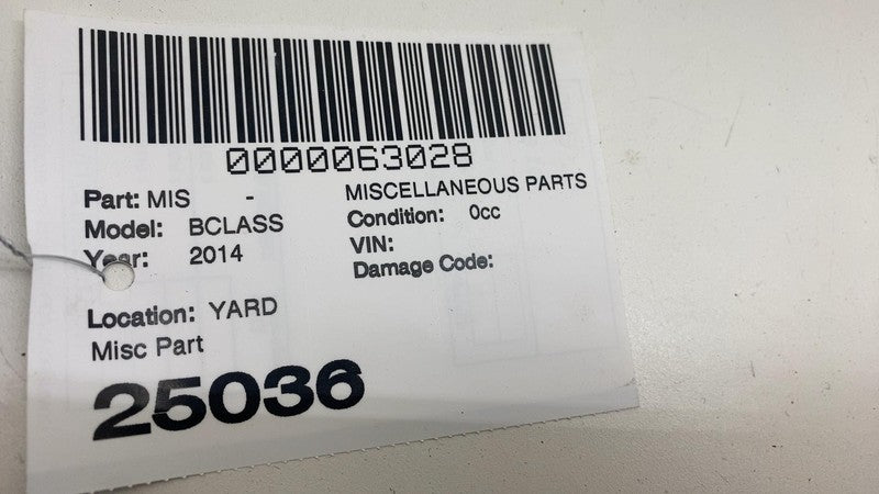 A1669005811 ⭕ 14-15 Mercedes-Benz B-Class Front Right Door Panel Control Module A1669005811