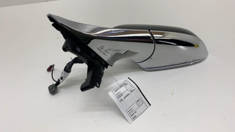 1041317 00 A 2012-2015 Tesla Model S Driver Exterior Rear View Door Mirror Left LH Black PBSB