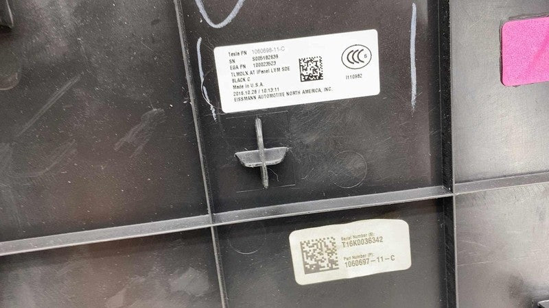 ⭕ 16-20 Tesla Model S Dashboard Instrument Panel Dash Top Pad Cover 10