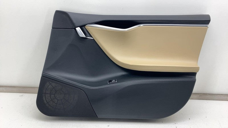⭕ 2012-2015 Tesla Model S Front Right Interior Door Panel Trim Card Cover RH OEM
