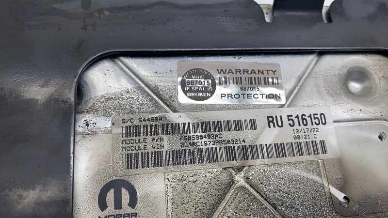 68599493AC 2023 Chrysler Pacifica Engine Control Computer Module ECM 68599493AC w/ Bracket