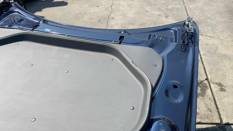 ⭕2012-2015 Tesla Model S MS Front Bonnet Hood Shell Panel Assembly OEM Blue PMMB