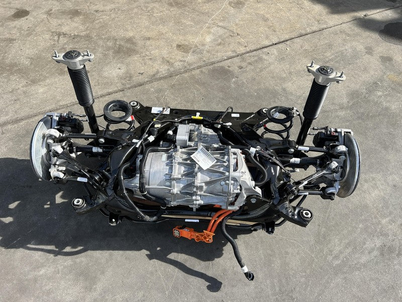 1120990-07-J 2021-2023 Tesla Model 3 M3 Engine Motor Rear Drive Unit w/ Subframe & Suspension