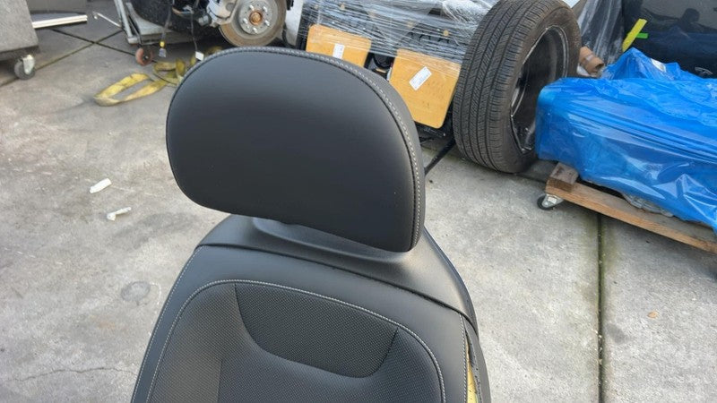 2022 2023 2024 Kia EV6 Front Driver Side Seat w/ Headrest Left Perforated Black